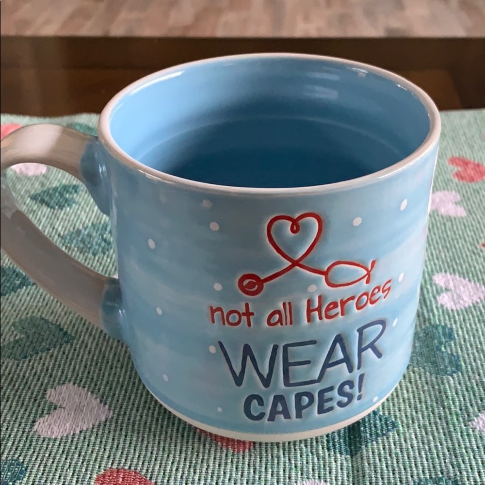 New “Not all Hero’s Wear Capes” Coffee Mug - Picture 2 of 5